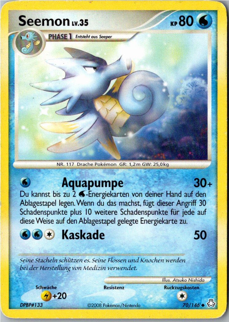 Seemon 70/146 Erwachte Legenden – Vorderseite