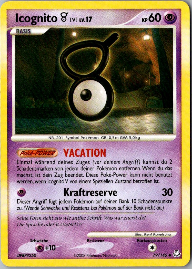 Icognito V 79/146 Erwachte Legenden – Vorderseite