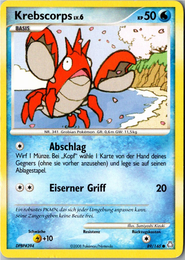 Krebscorps 89/146 Erwachte Legenden – Vorderseite