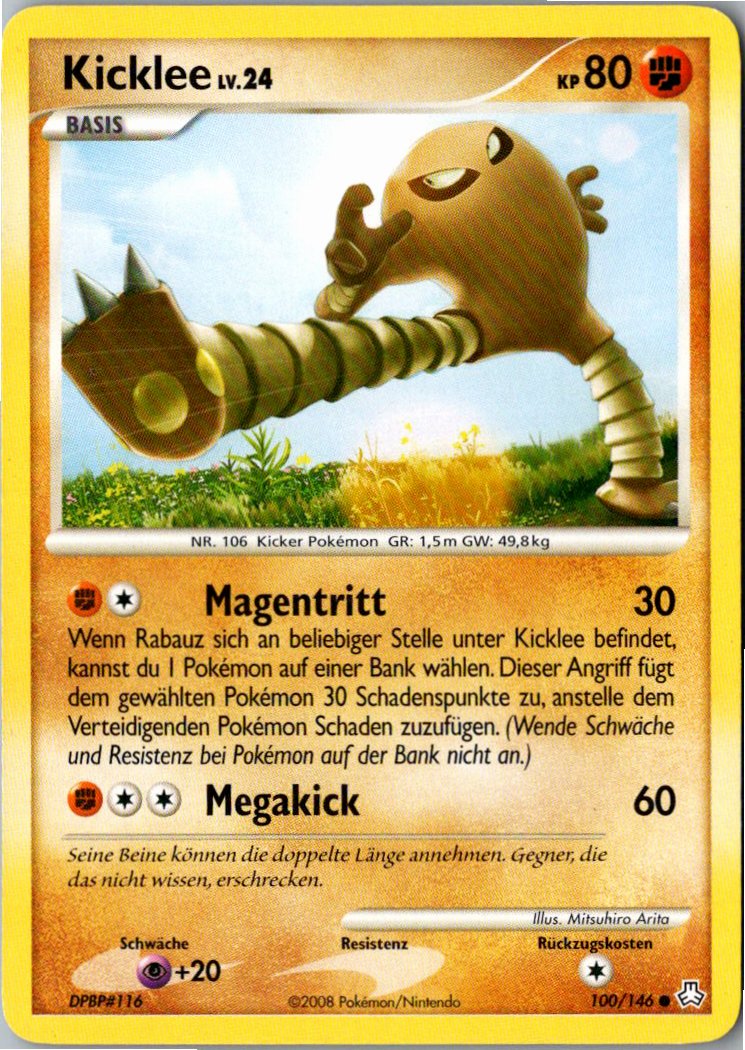 Kicklee 100/146 Erwachte Legenden – Vorderseite