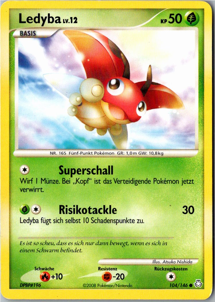 Ledyba 104/146 Erwachte Legenden – Vorderseite