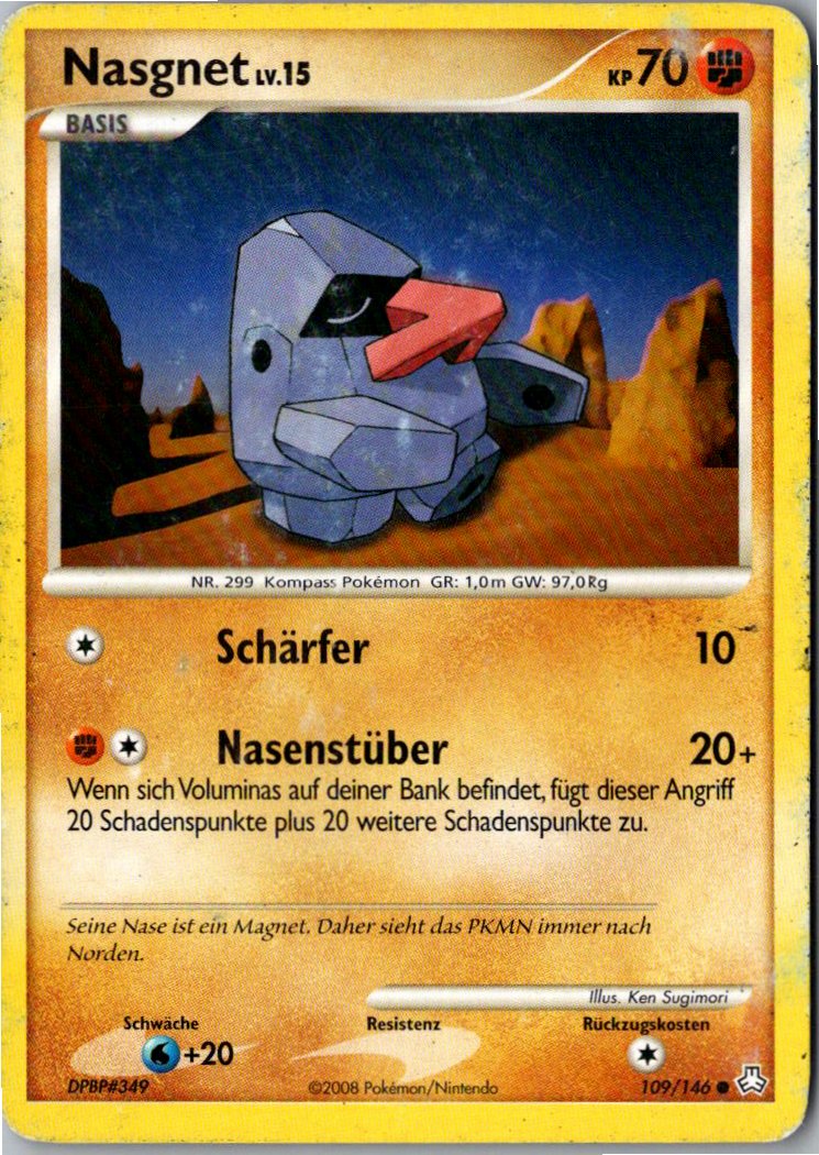Nasgnet 109/146 Erwachte Legenden – Vorderseite