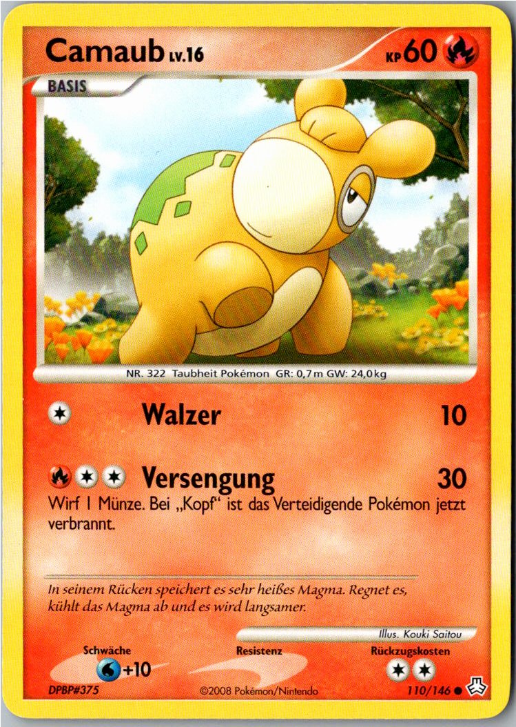 Camaub 110/146 Erwachte Legenden – Vorderseite