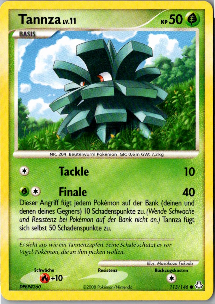 Tannza 113/146 Erwachte Legenden – Vorderseite