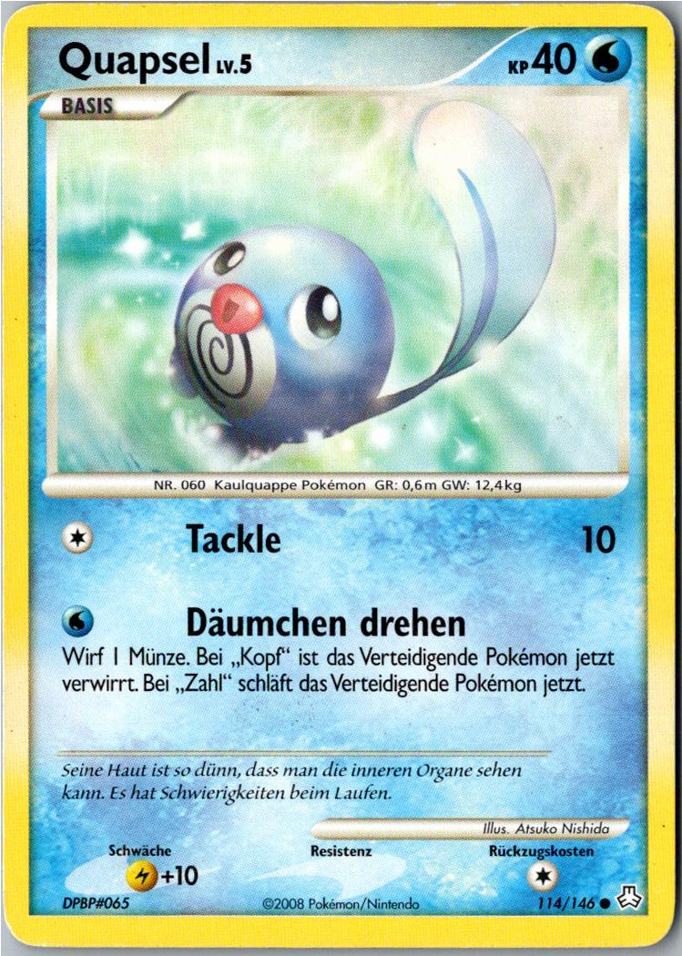 Quapsel 114/146 Erwachte Legenden – Vorderseite