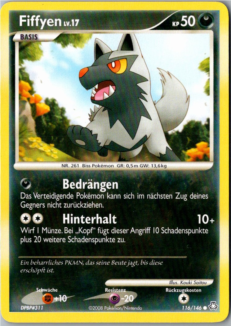 Fiffyen 116/146 Erwachte Legenden – Vorderseite