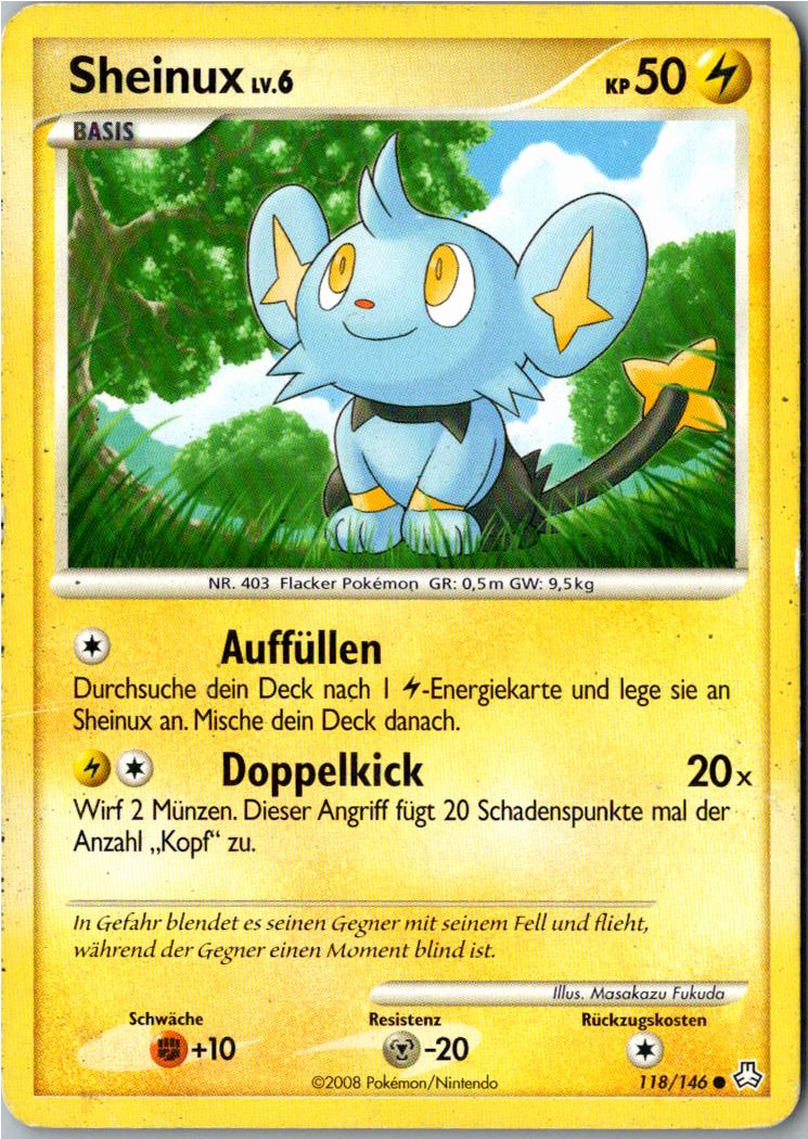 Sheinux 118/146 Erwachte Legenden – Vorderseite