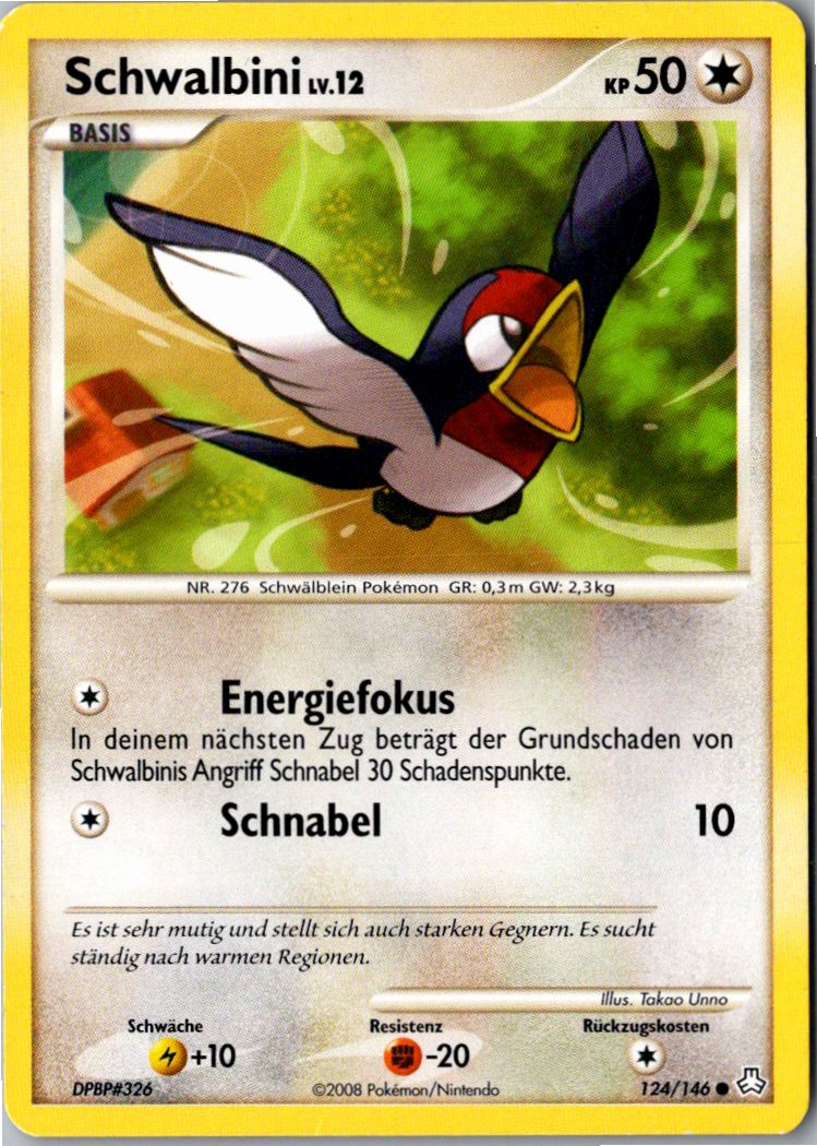 Schwalbini 124/146 Erwachte Legenden – Vorderseite