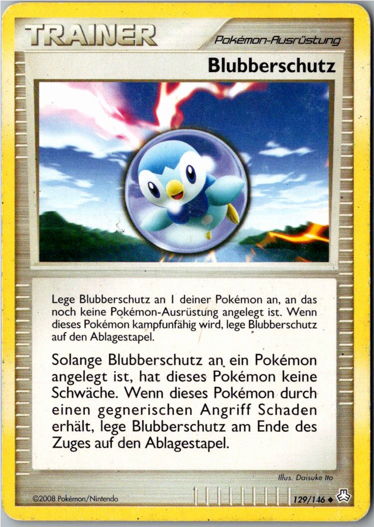 Blubberschutz 129/146 Erwachte Legenden – Vorderseite