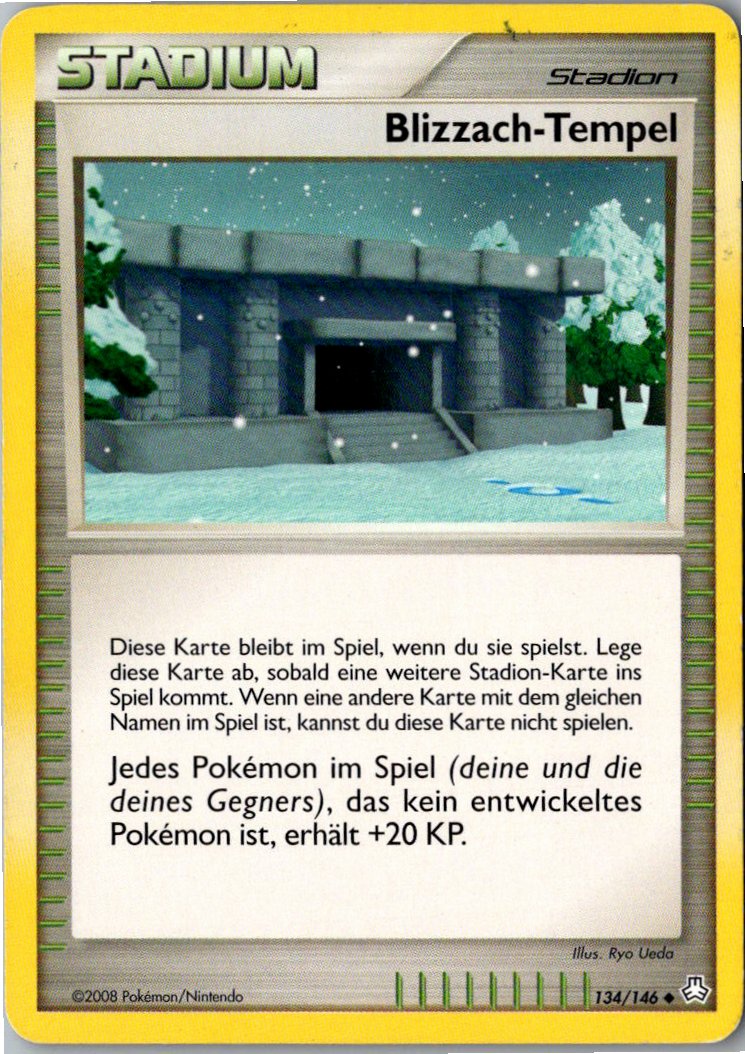 Blizzach-Tempel 134/146 Erwachte Legenden – Vorderseite