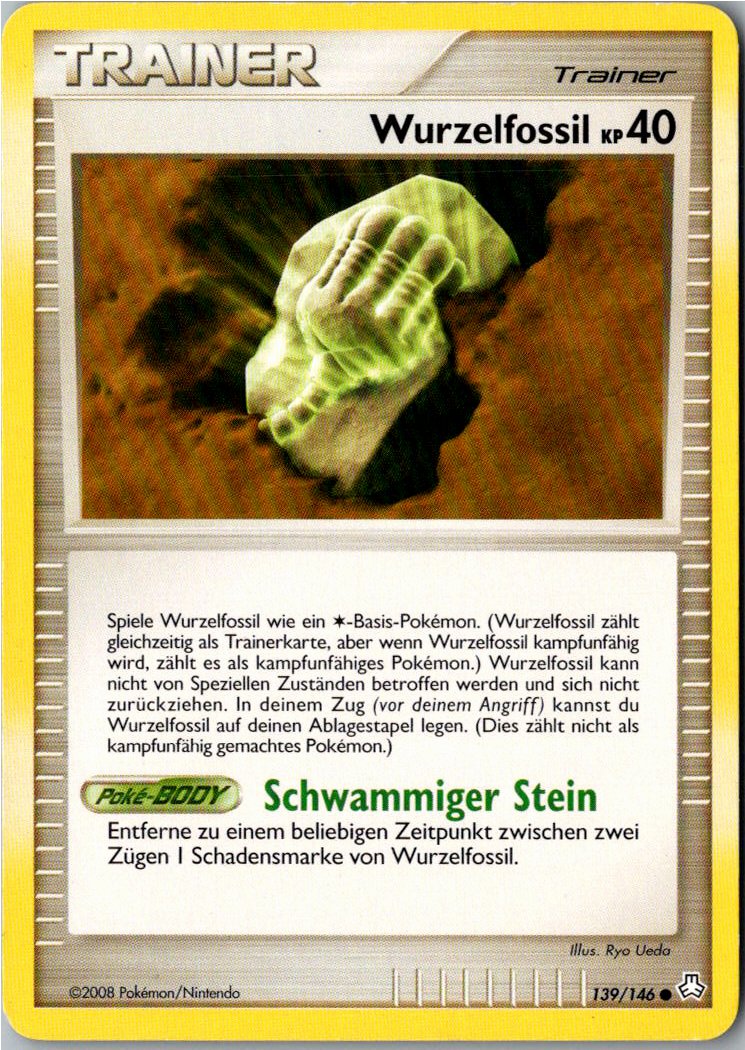 Wurzelfossil 139/146 Erwachte Legenden – Vorderseite