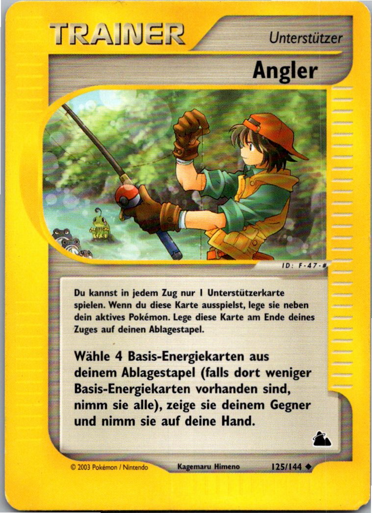 Angler 125/144 Skyridge – Vorderseite