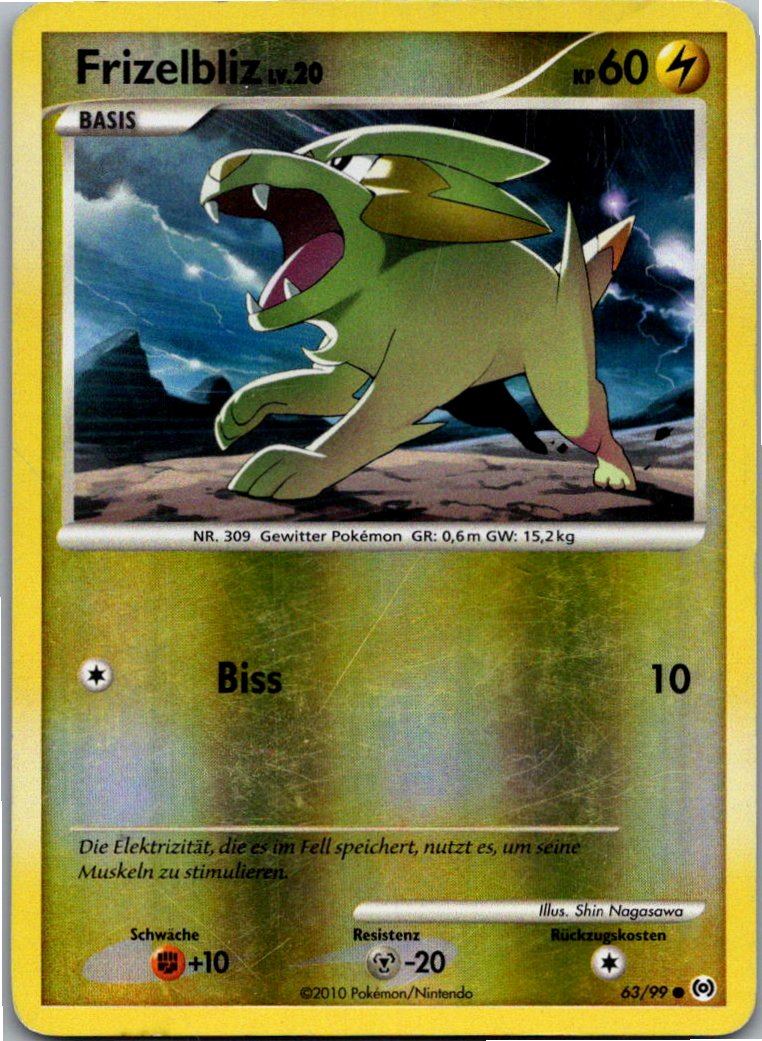 Frizelbliz 63/99 Arceus – Vorderseite