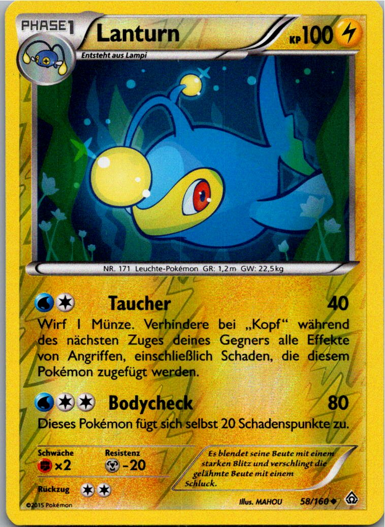 Lanturn 58/160 Protoschock – Vorderseite