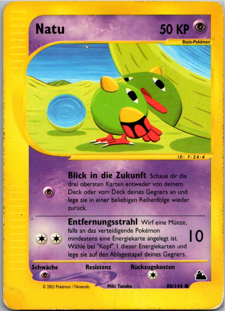 Natu 80/144 Skyridge – Vorderseite