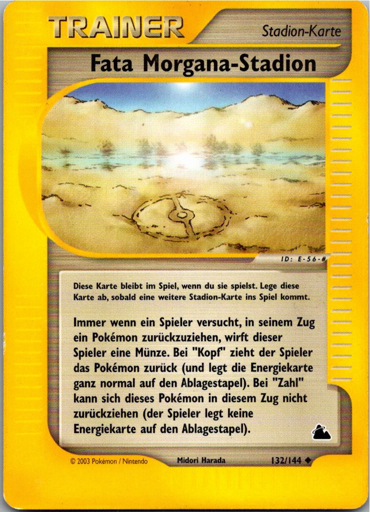 Fata Morgana-Stadion 132/144 Skyridge – Vorderseite
