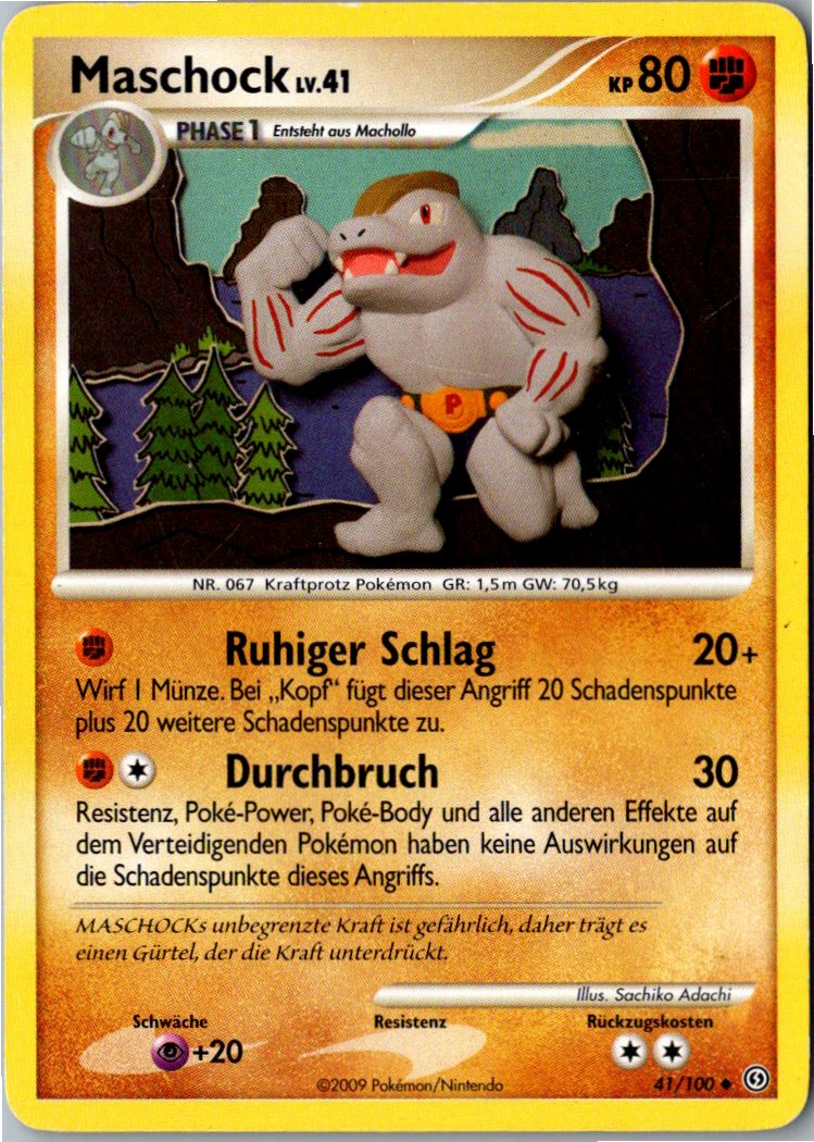 Maschock 41/100 Sturmtief – Vorderseite