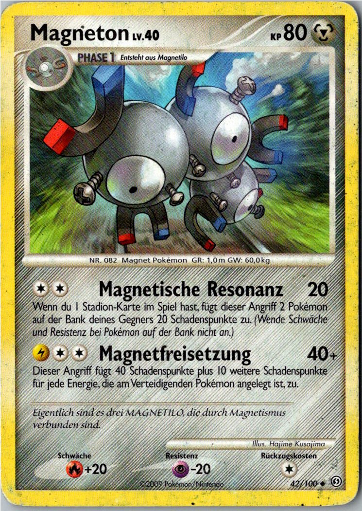 Magneton 42/100 Sturmtief – Vorderseite