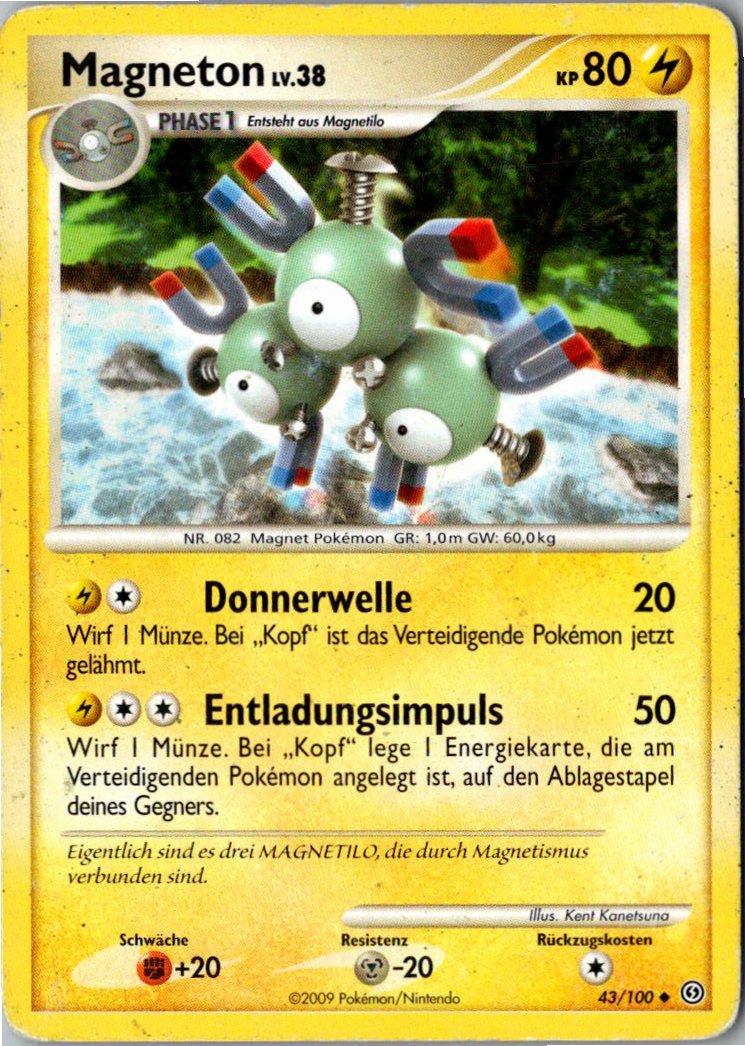 Magneton 43/100 Sturmtief – Vorderseite