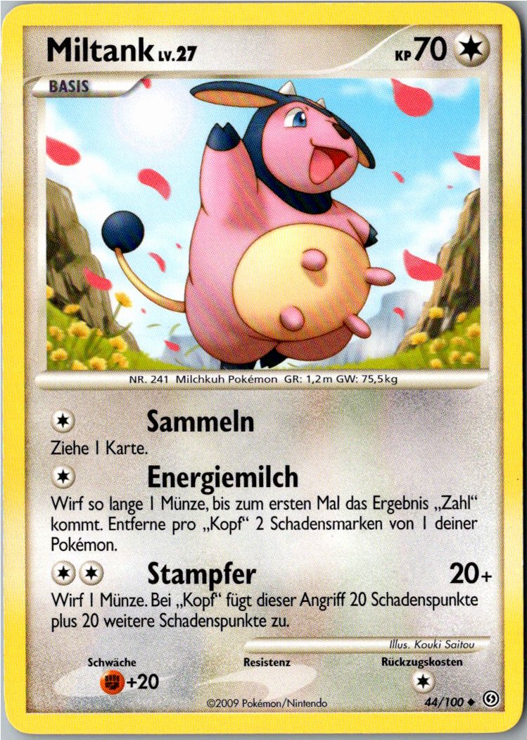Miltank 44/100 Sturmtief – Vorderseite