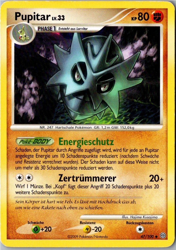 Pupitar 47/100 Sturmtief – Vorderseite