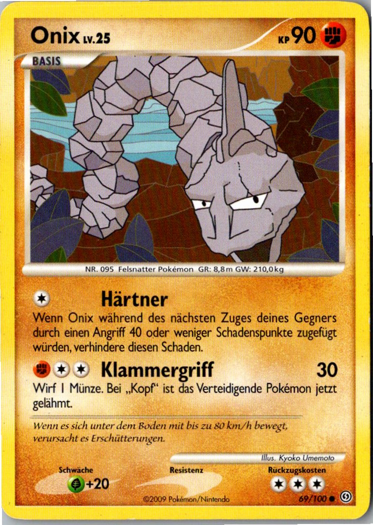 Onix 69/100 Sturmtief – Vorderseite