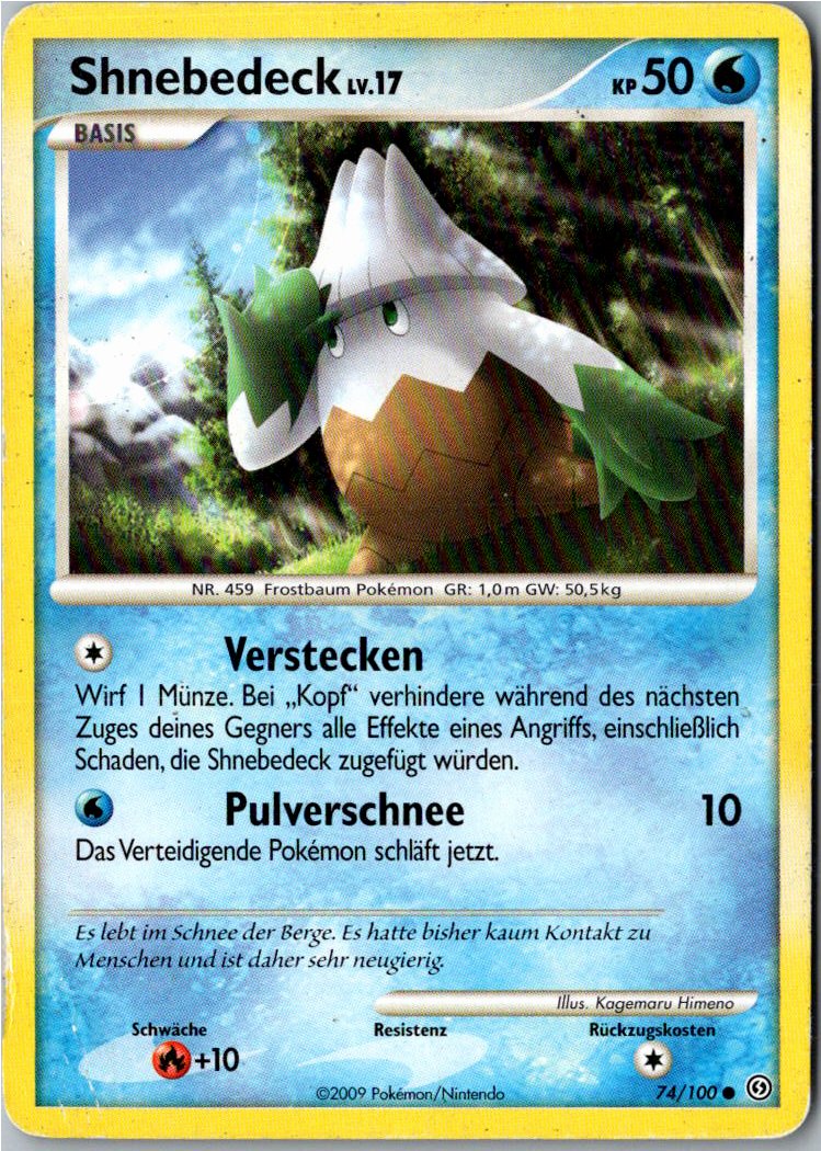 Shnebedeck 74/100 Sturmtief – Vorderseite