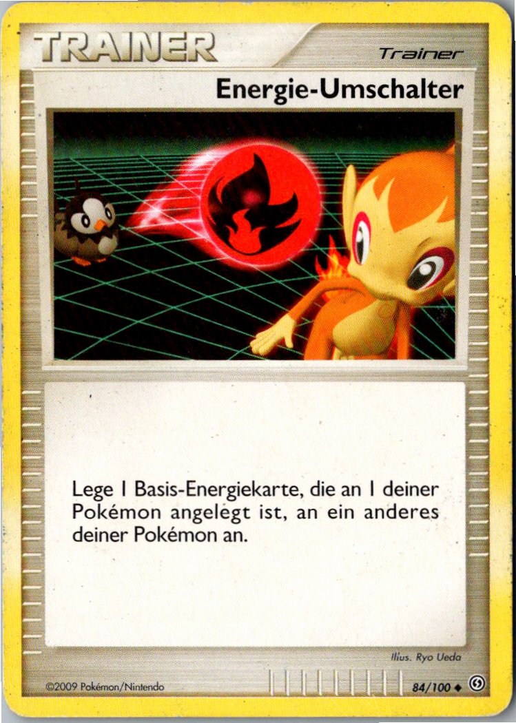 Energie-Umschalter 84/100 Sturmtief – Vorderseite