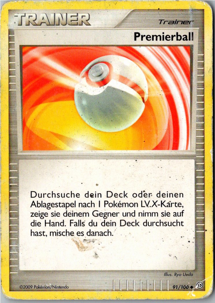 Premierball 91/100 Sturmtief – Vorderseite