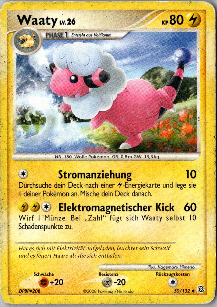 Waaty 50/132 Rätselhafte Wunder – Vorderseite