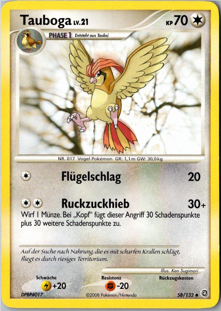 Tauboga 58/132 Rätselhafte Wunder – Vorderseite