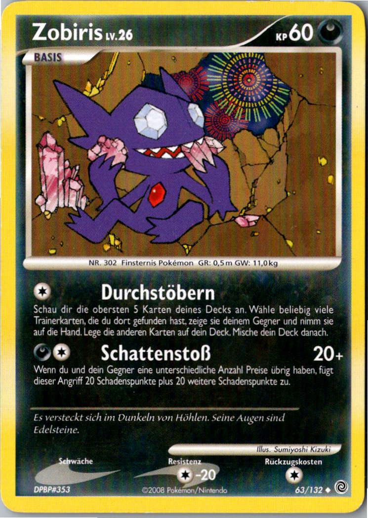 Zobiris 63/132 Rätselhafte Wunder – Vorderseite