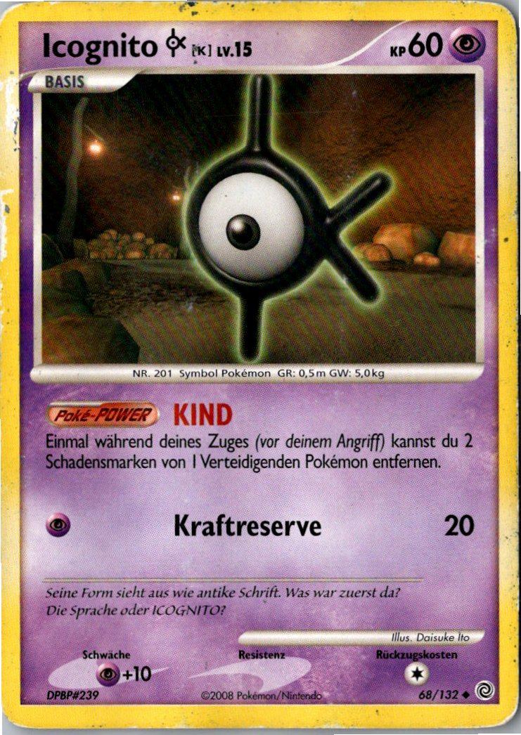 Icognito K 68/132 Rätselhafte Wunder – Vorderseite