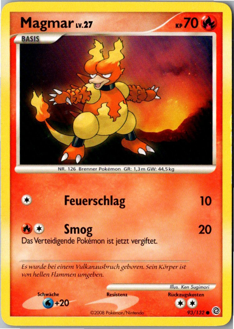 Magmar 93/132 Rätselhafte Wunder – Vorderseite