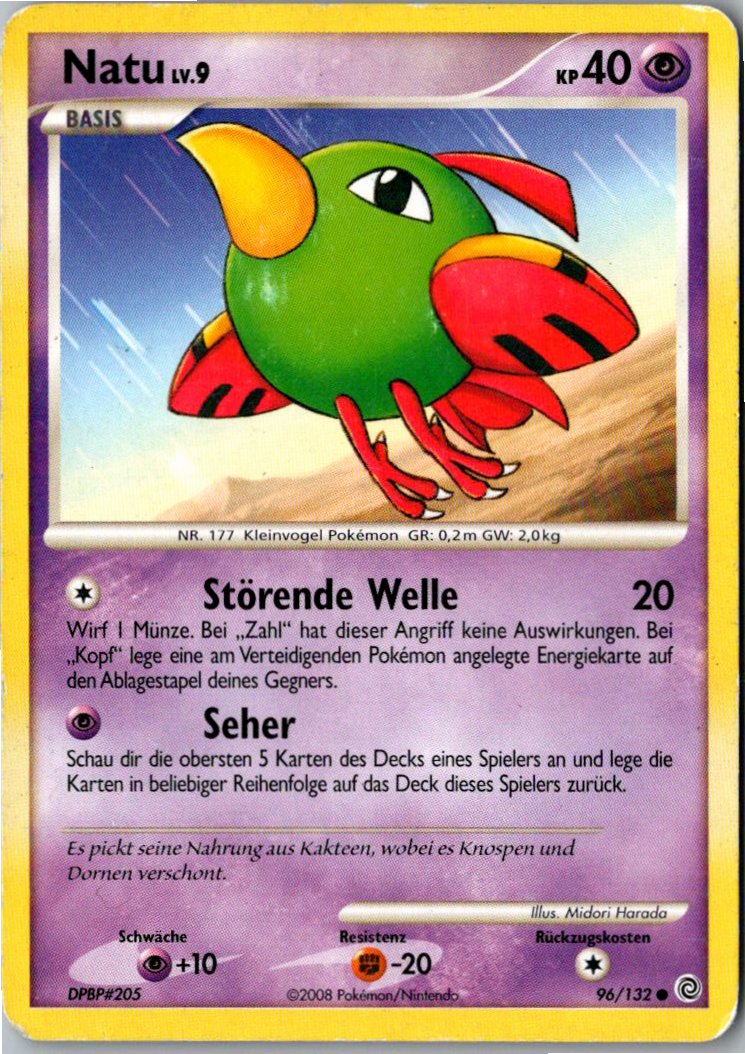 Natu 96/132 Rätselhafte Wunder – Vorderseite
