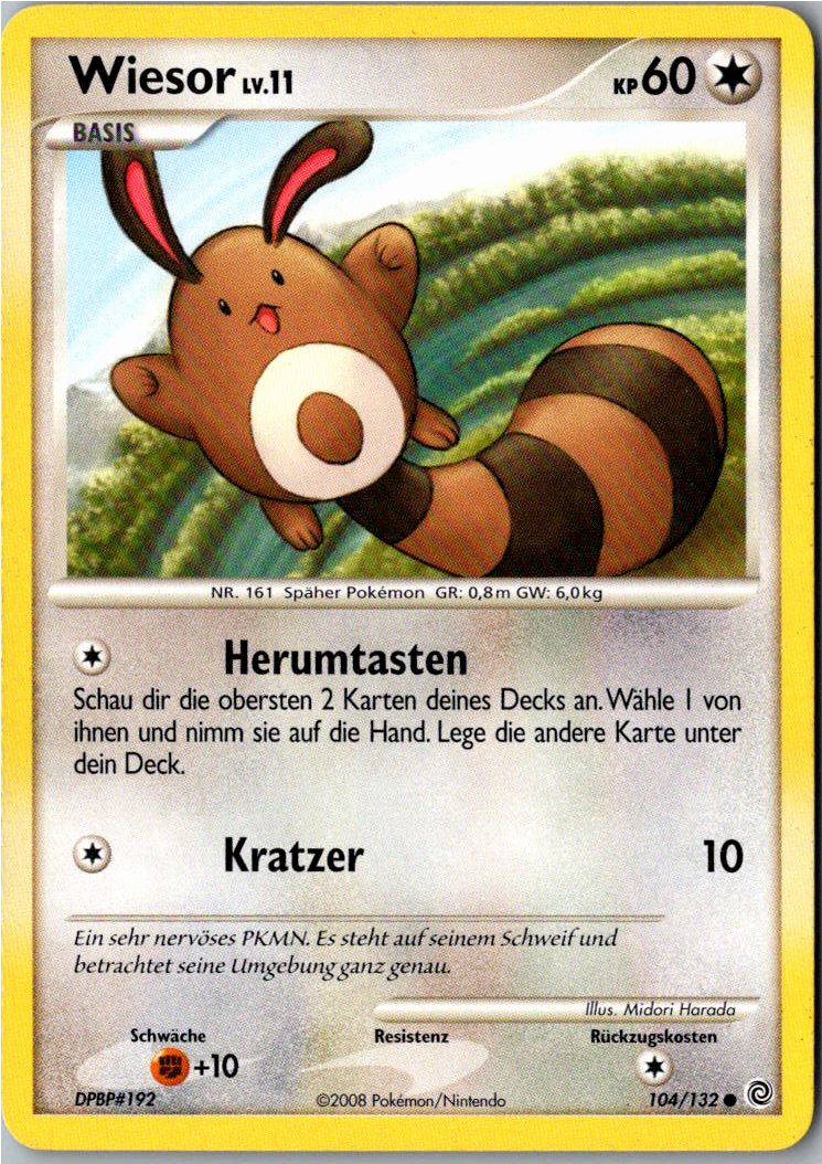 Wiesor 104/132 Rätselhafte Wunder – Vorderseite