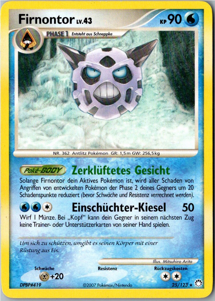 Firnontor 25/123 Geheimnisvolle Schätze – Vorderseite