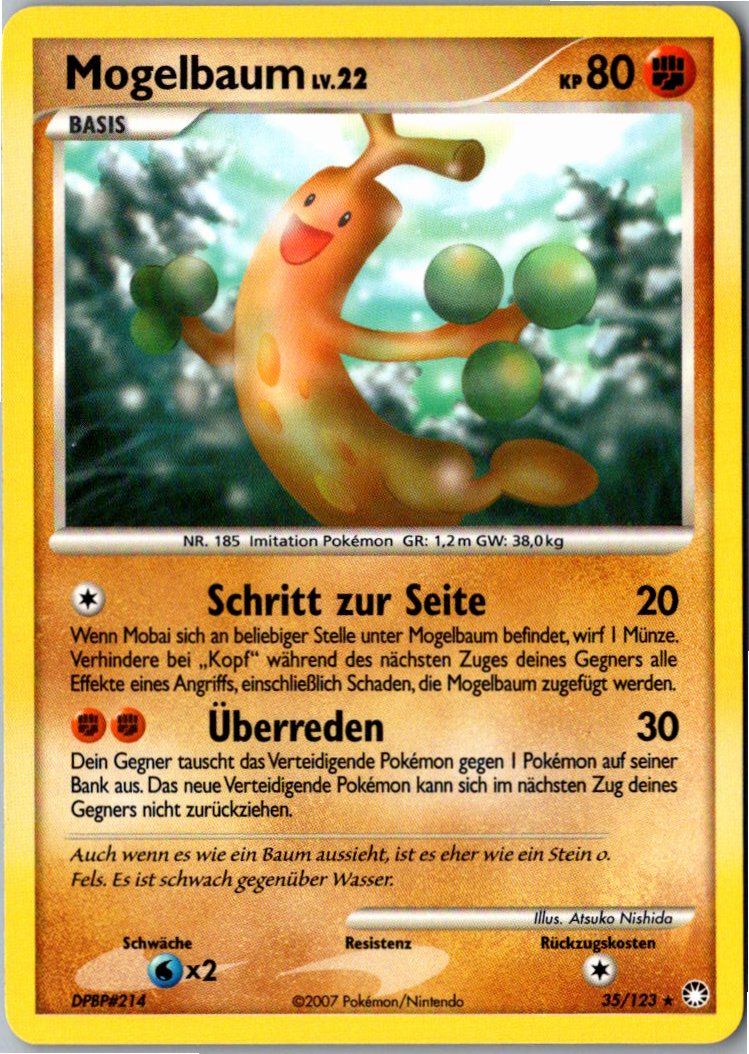 Mogelbaum 35/123 Geheimnisvolle Schätze – Vorderseite