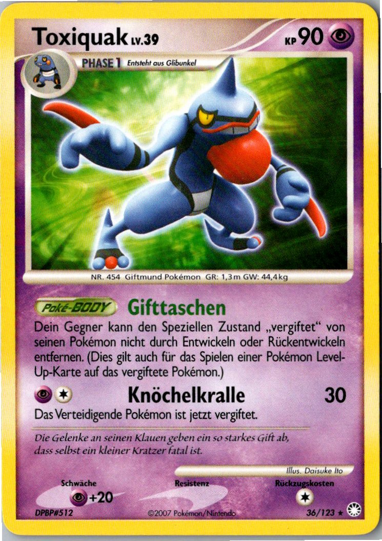 Toxiquak 36/123 Geheimnisvolle Schätze – Vorderseite