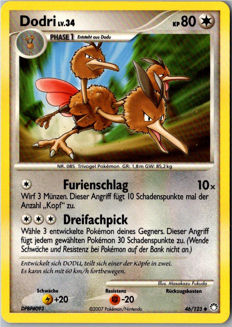 Dodri 46/123 Geheimnisvolle Schätze – Vorderseite
