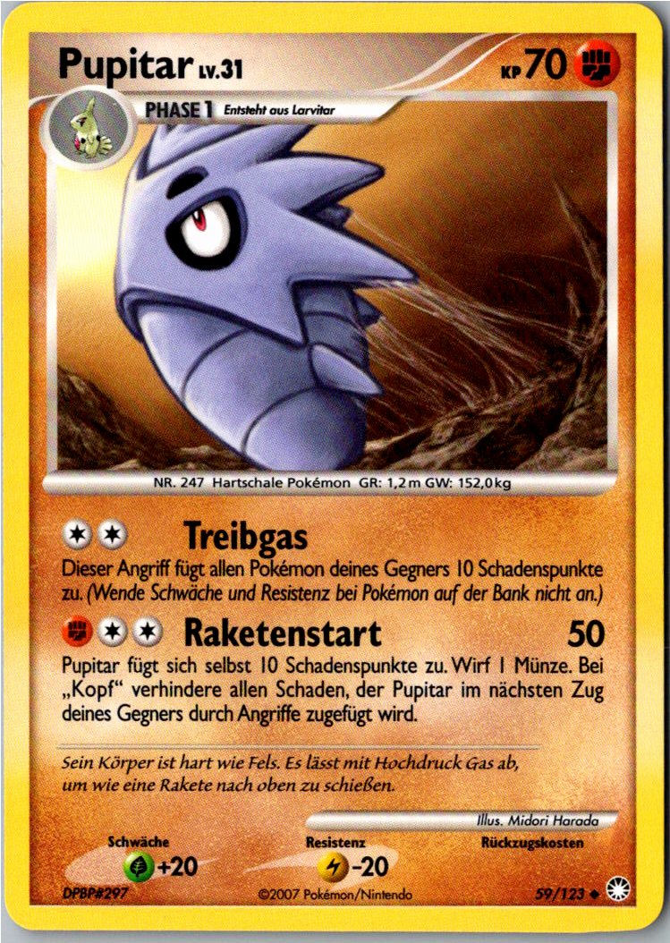 Pupitar 59/123 Geheimnisvolle Schätze – Vorderseite