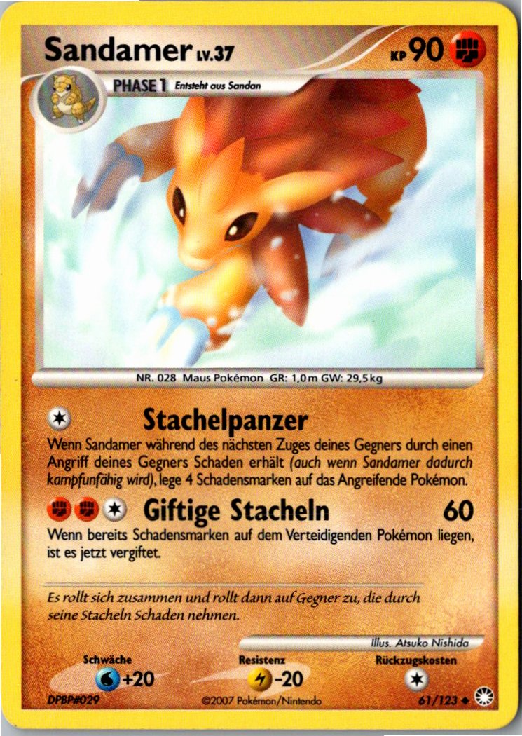 Sandamer 61/123 Geheimnisvolle Schätze – Vorderseite