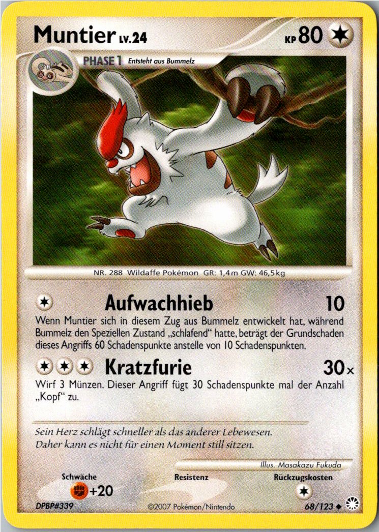 Muntier 68/123 Geheimnisvolle Schätze – Vorderseite