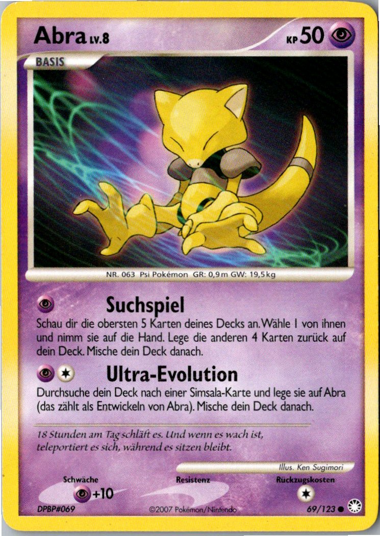 Abra 69/123 Geheimnisvolle Schätze – Vorderseite