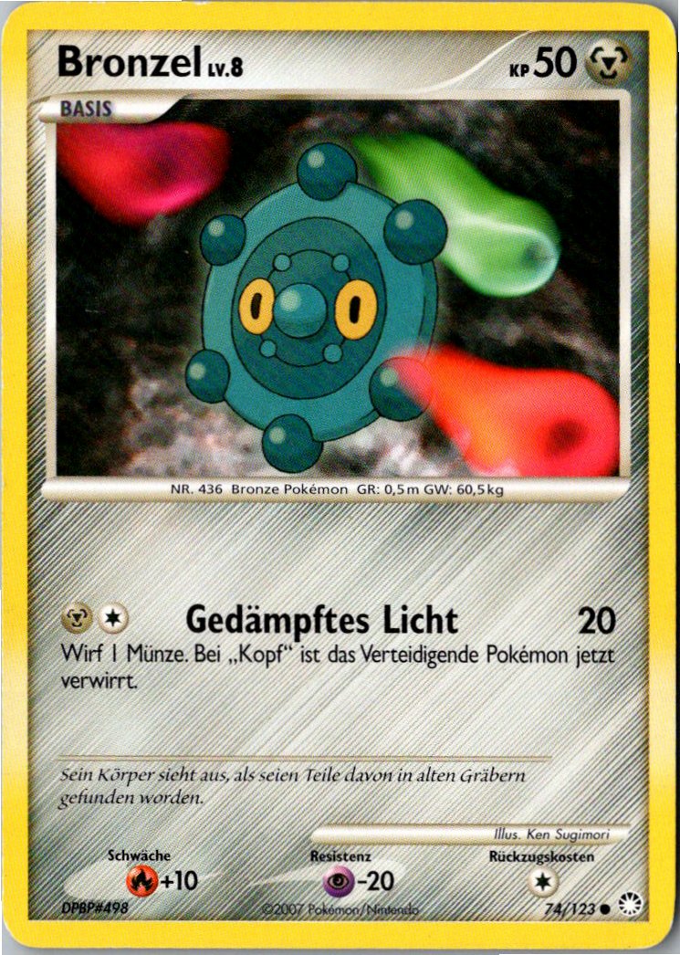 Bronzel 74/123 Geheimnisvolle Schätze – Vorderseite