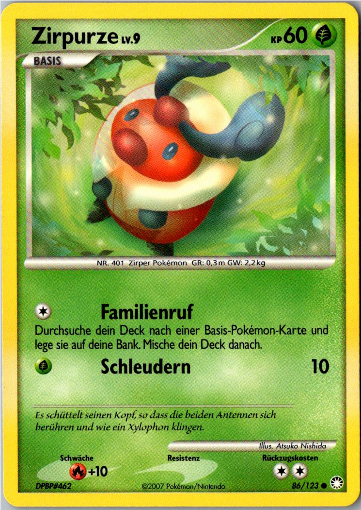 Zirpurze 86/123 Geheimnisvolle Schätze – Vorderseite