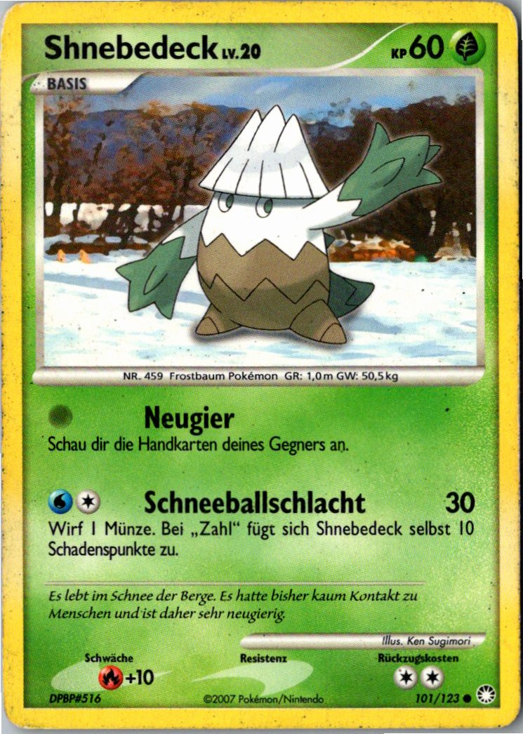 Shnebedeck 101/123 Geheimnisvolle Schätze – Vorderseite