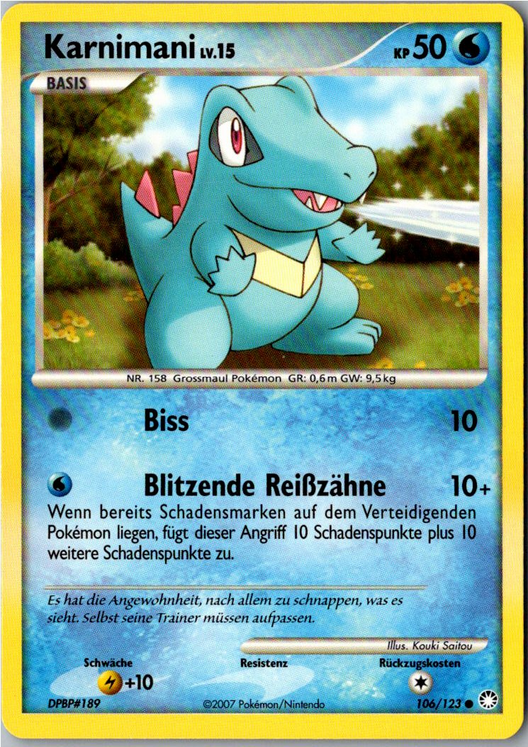 Karnimani 106/123 Geheimnisvolle Schätze – Vorderseite