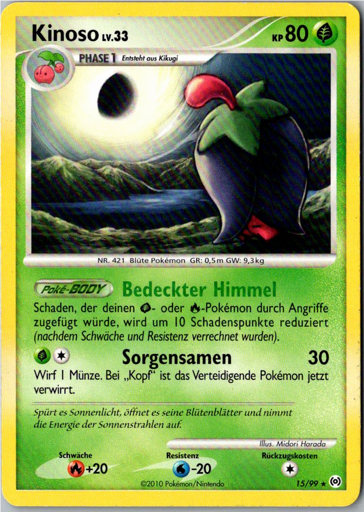 Kinoso 15/99 Arceus – Vorderseite