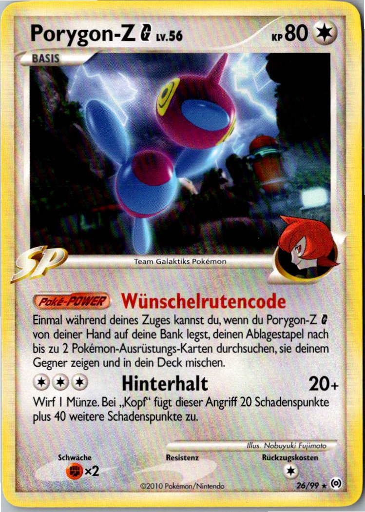 Porygon-Z 26/99 Arceus – Vorderseite